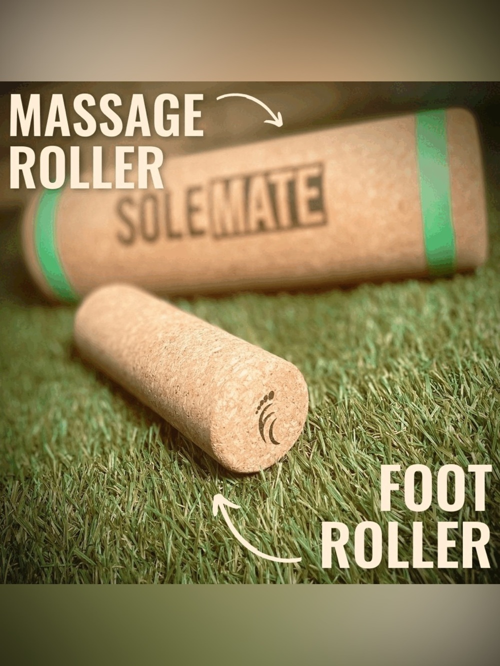 TFC SOLEMATE foot roller and Massage roller